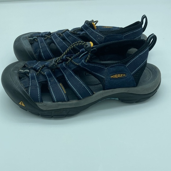 Keen Yellow and Blue Performance Sandals with Closed-Toe Design - Picture 2 of 8